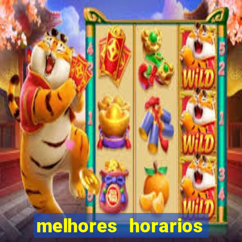 melhores horarios pagantes fortune tiger